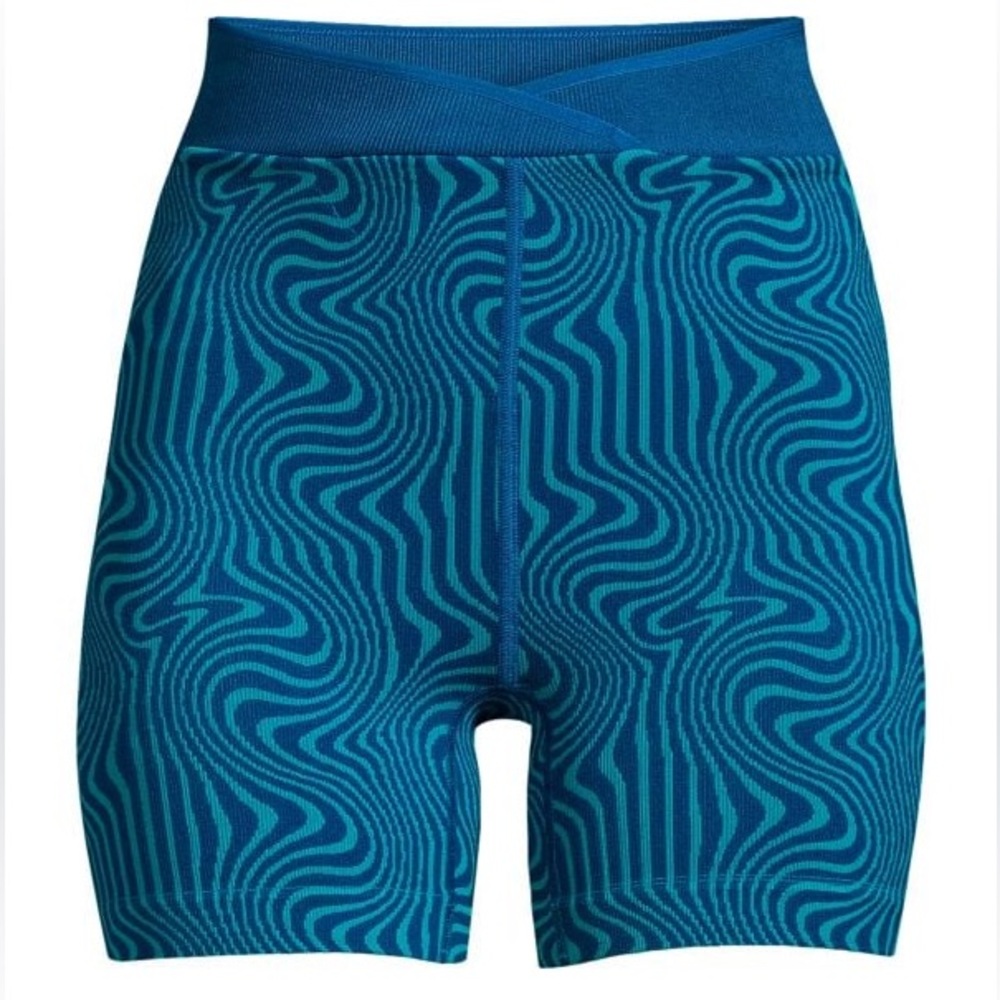 NWT Free People FP Movement Throw Jacquard Shorts in Wave Rider Combo, XS - Picture 6 of 11